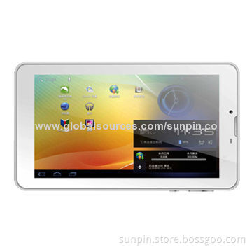 7-inch capacitive screen tablet PC with 3G calling